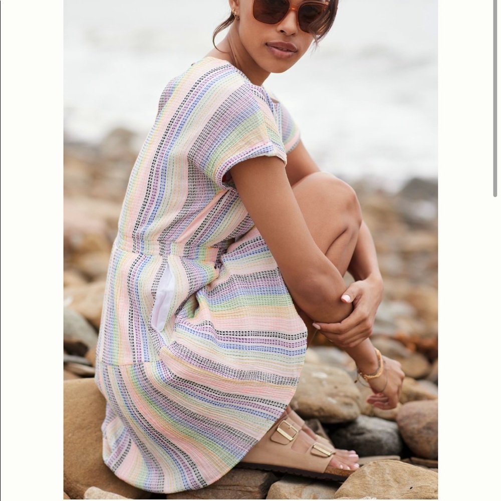 ✨🆕 Anthropologie Striped Mini Dress